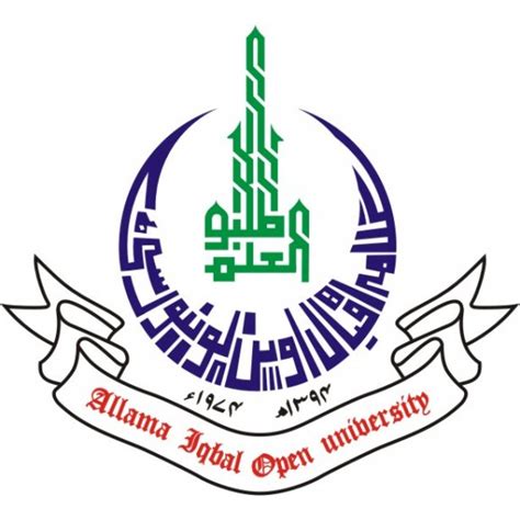 allama iqbal open university monogram.